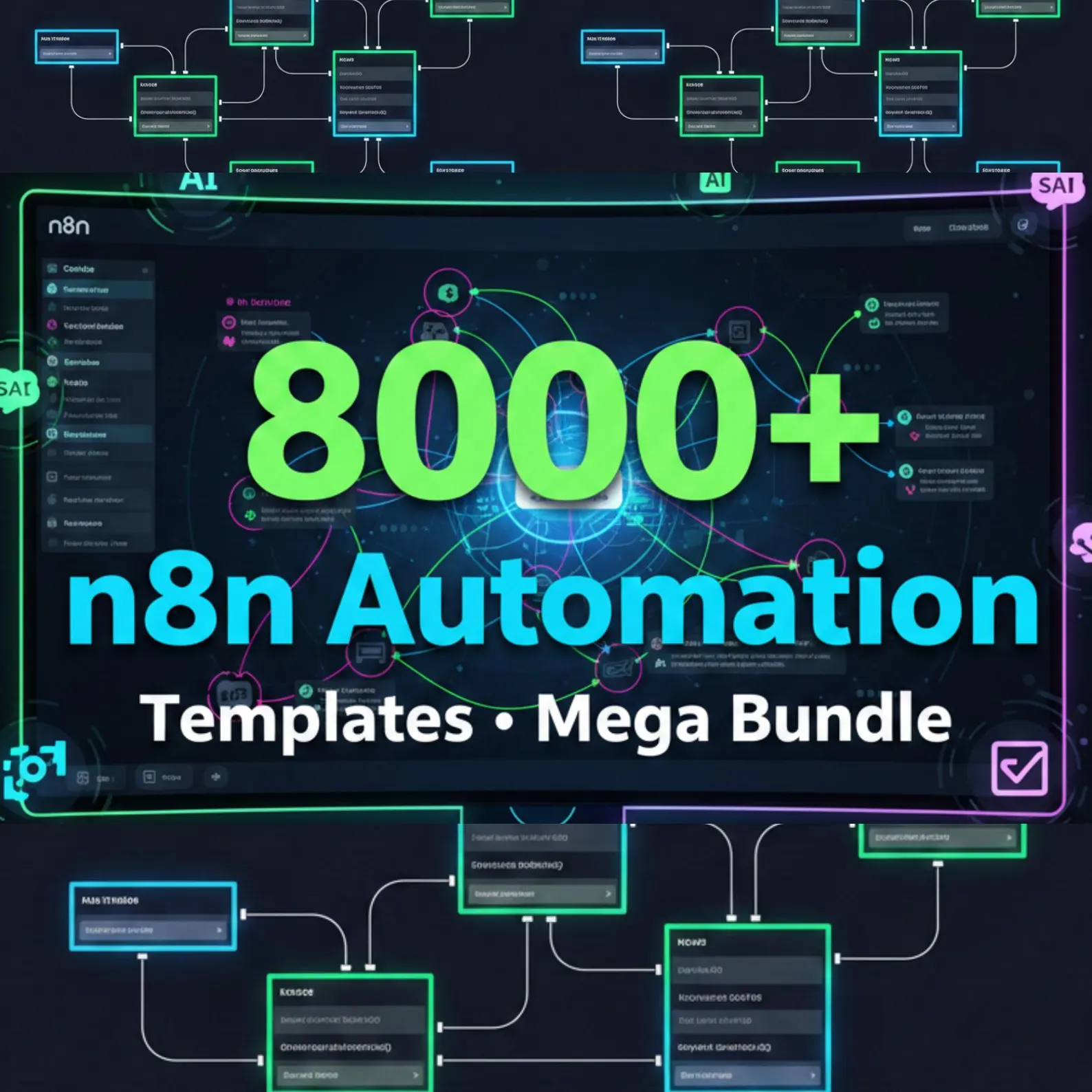 8000+ n8n Automation Templates